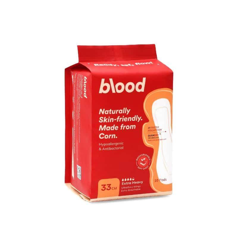 Blood Sanitary Pad -33Cm 10S