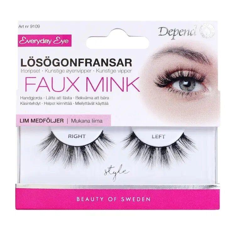 Depend Artificial Eyelashes Faux Mink