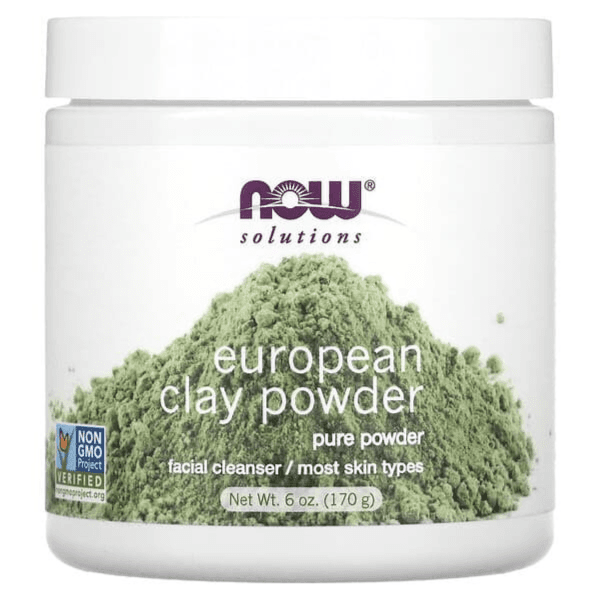 Now Foods, Solutions, European Clay Powder, 6 Oz (170 G)