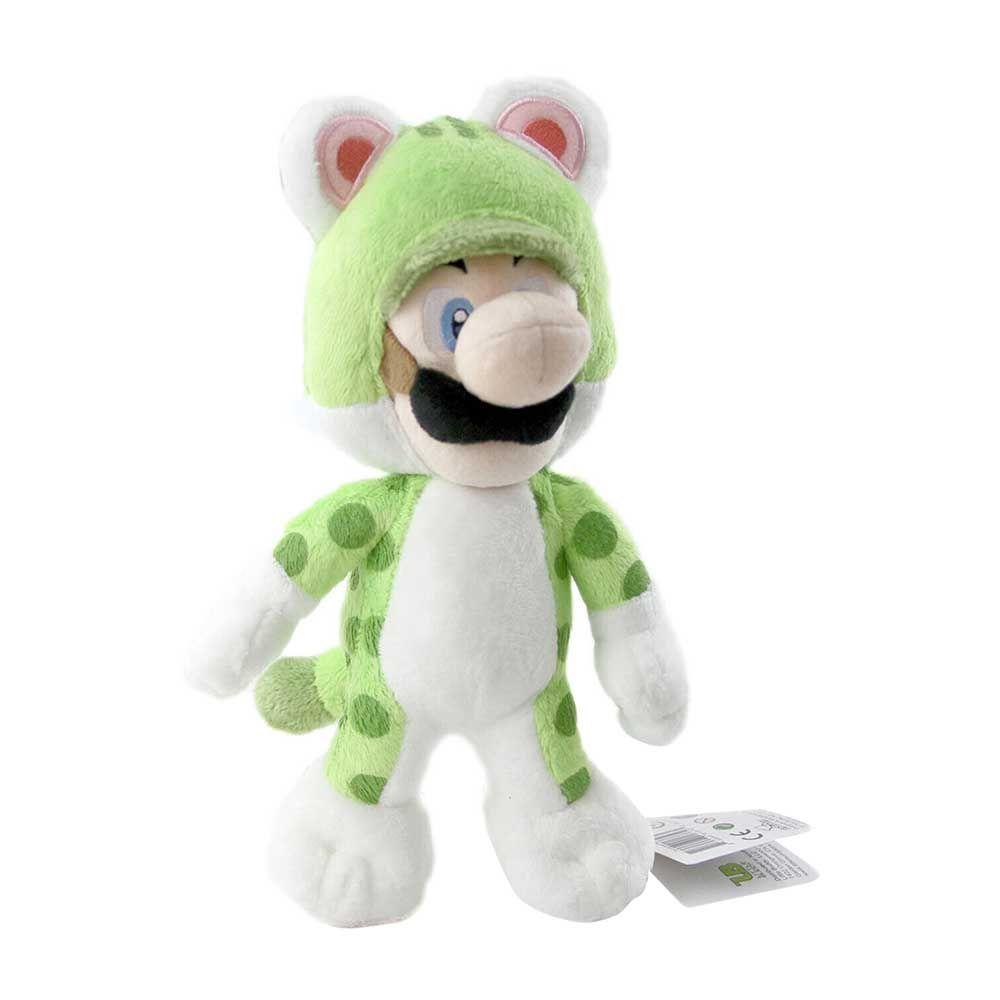 Super Mario Hand Magnet Cat Luigi Mario Plush Toy (17 cm)