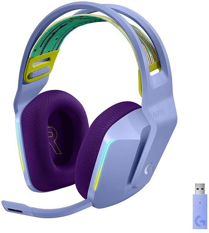 Logitech G733 Lightspeed - Lilac Pc Headset