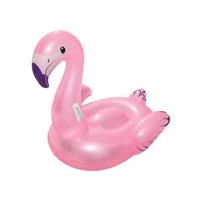 Bestway Rider Flamingo Pool Float Pink 127X127Cm