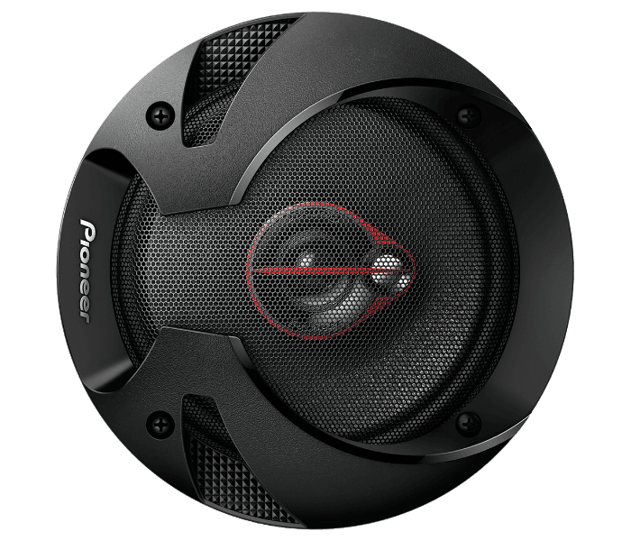 Pioneer Ts-R1651S 6.5 Inch 3-Way Coaxial Speakers -Black