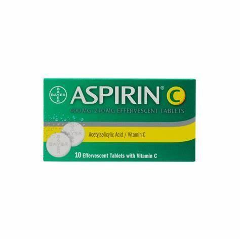 Aspirin C Eff. Tab 10'S