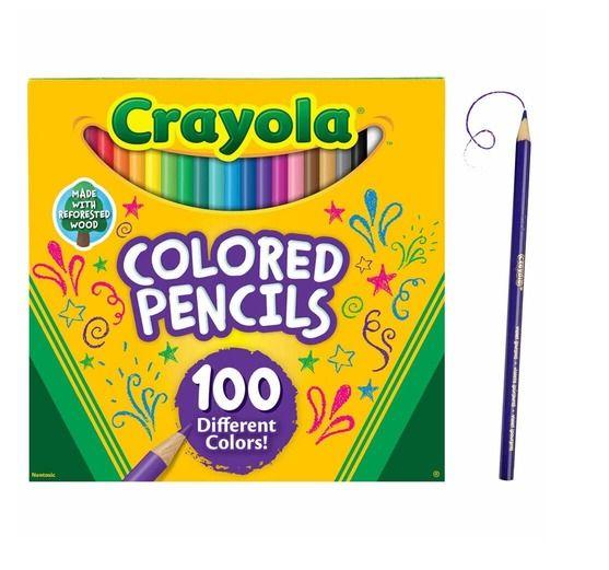 Crayola 100 Ct. Colored Pencils, 100 Different Colors