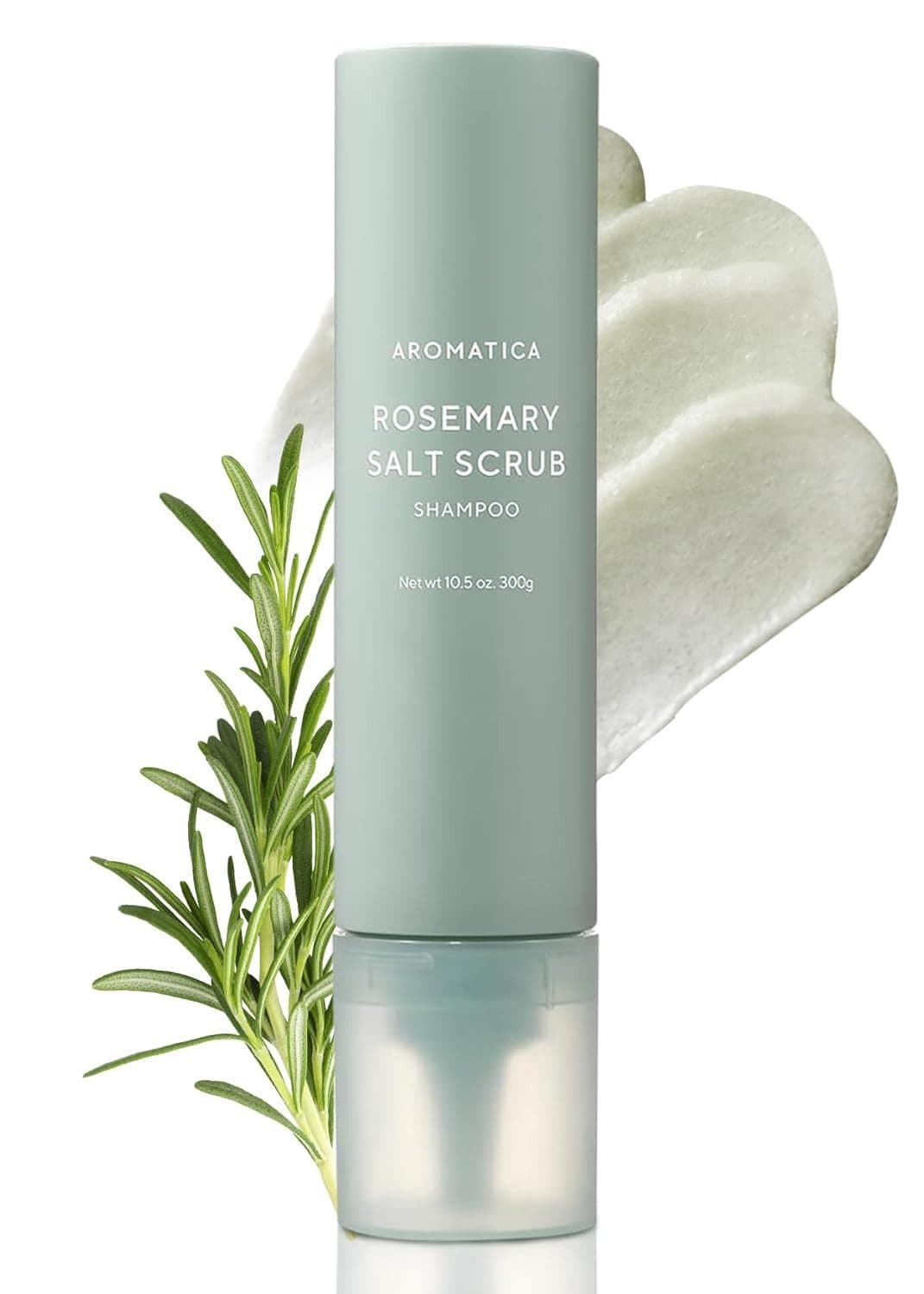 Aromatica Rosemary Salt Scrub Shampoo 300Ml