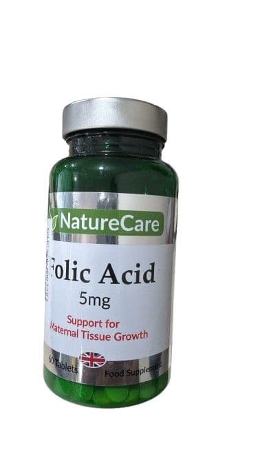 NatureCare Folic Acid 5mg Tab 60's