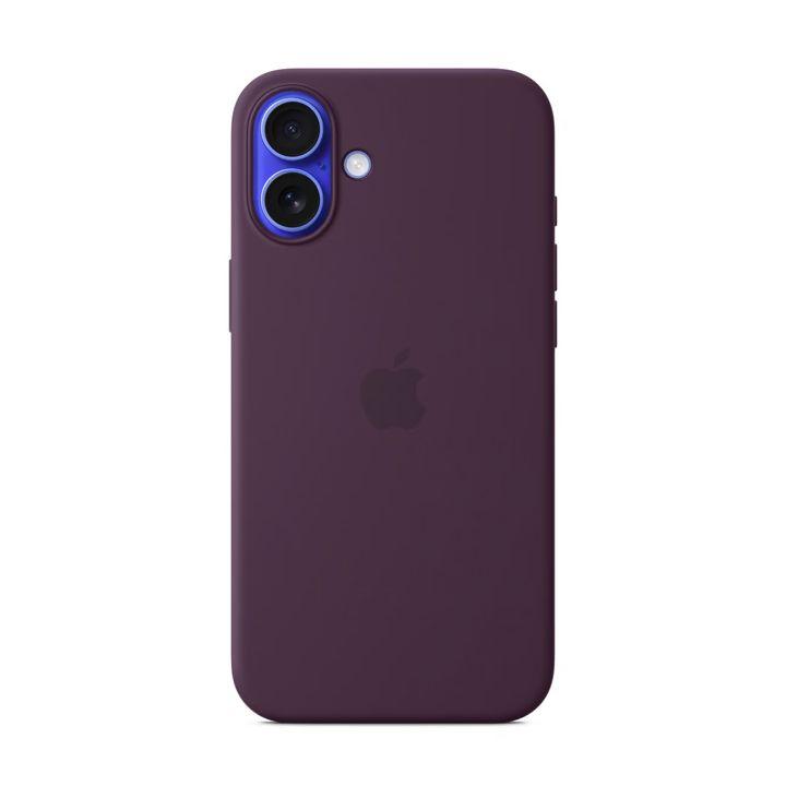 Apple Myyd3Zm/A Iphone 16 Plus Silicone Case With Magsafe Plum-Zml