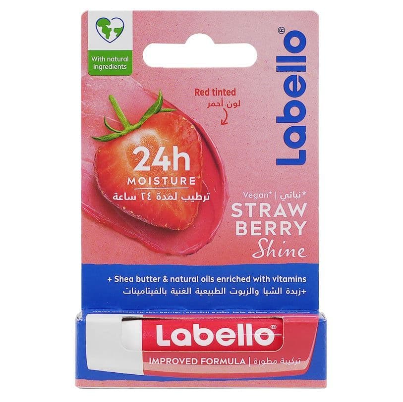 Labello Lip Balm Strawberry Shine 4.8 G