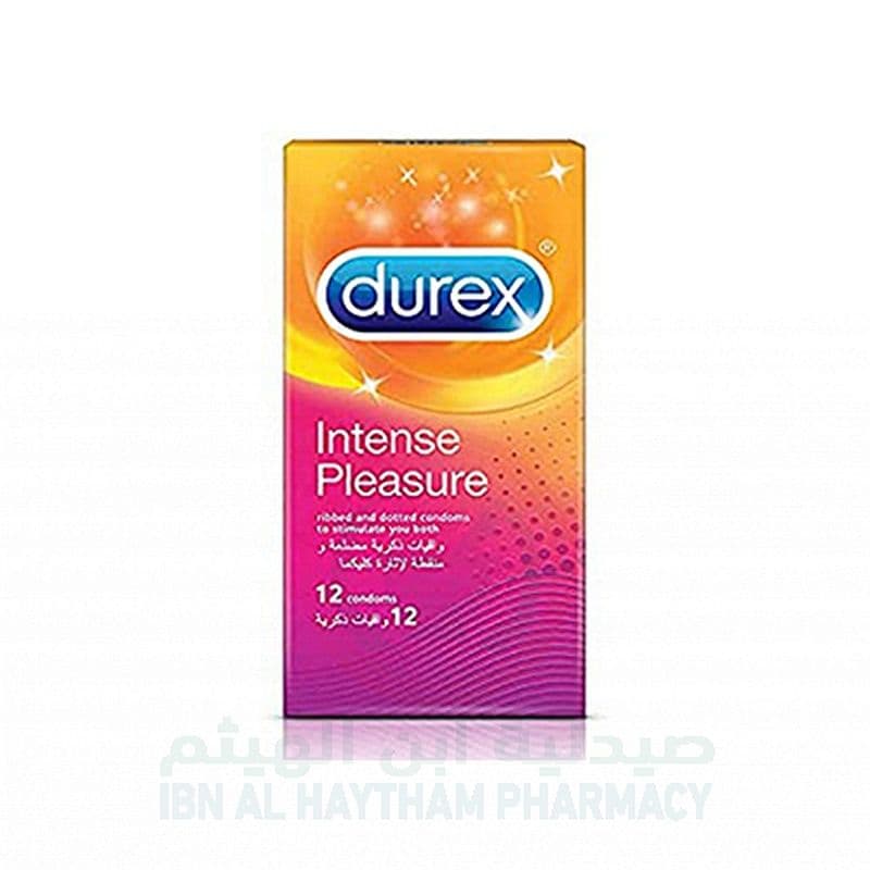 Durex Intense Pleasure Condom 12'S