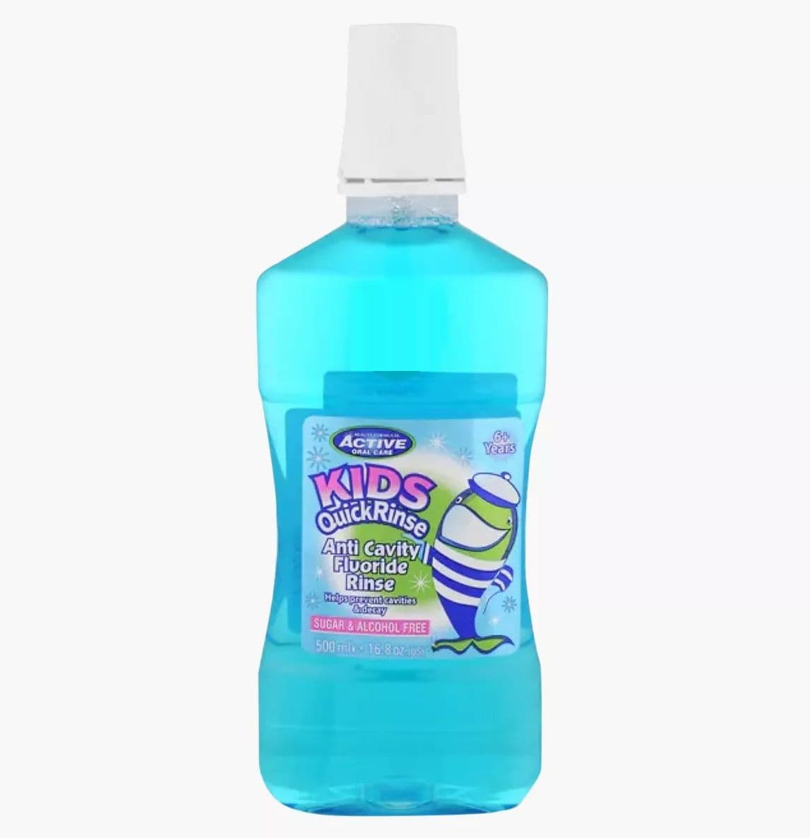 Active Kids Quick Rinse Anti Cavity Fluoride Rinse (6+ Years) 500Ml No.12779