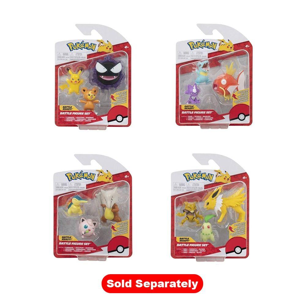 Pokemon Battle Figure 3-Pack Assorted