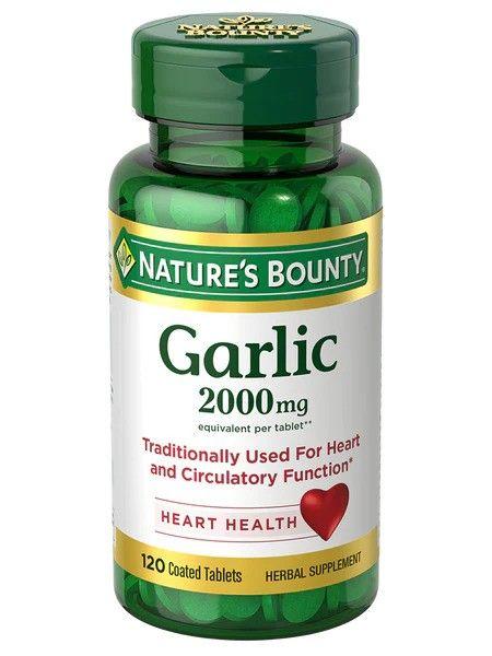 Nature S Bounty Garlic 2000 Mg Odorless 120 S