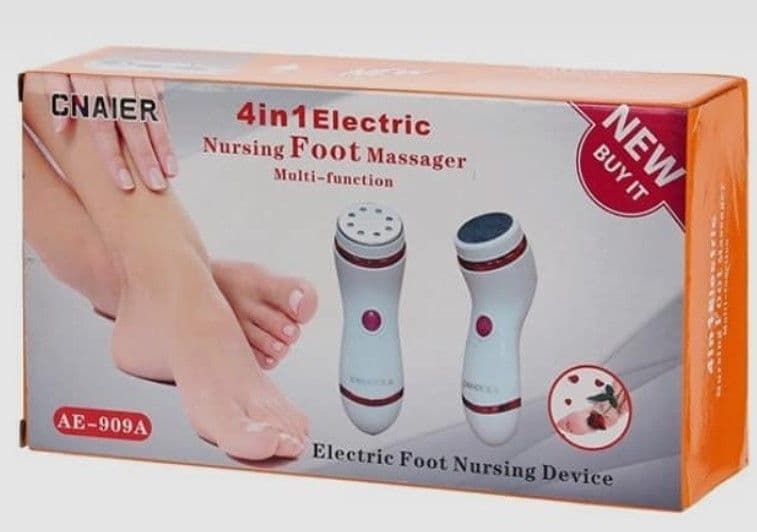 Cnaier AE-909A 4In1 Electric Foot Nursing Device Multi-Function Foot Massager 