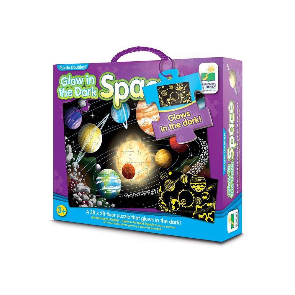 Puzzle Doubles: Glow In The Dark Space Puzzle (100 Pieces)