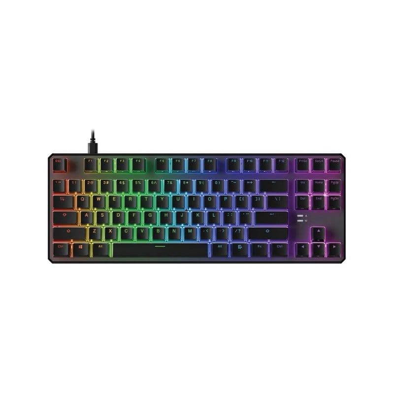 Epic Gamers X Tecware Chimera Tkl Wired Gaming Keyboard - Orange Switch - لوحة مفاتيح