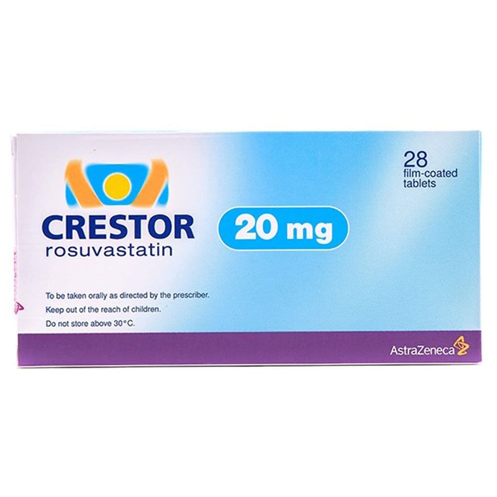 Crestor 20 Mg 28 Tablets