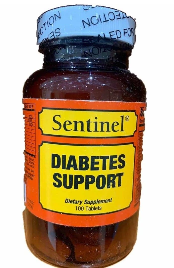 Sentinel Diabetes Support 100 Tablets