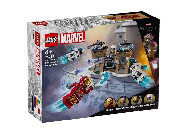 Lego Super Heroes 76288 Iron Man & Iron Legion Vs. Hydra Soldier