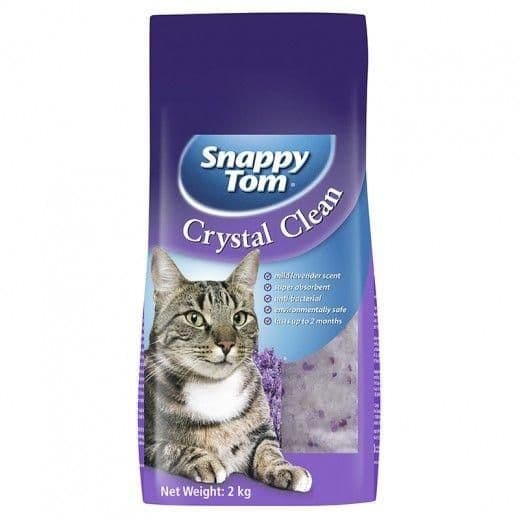 Snappy Tom Cat Litter Crystal Clean Lavender 2 Kg