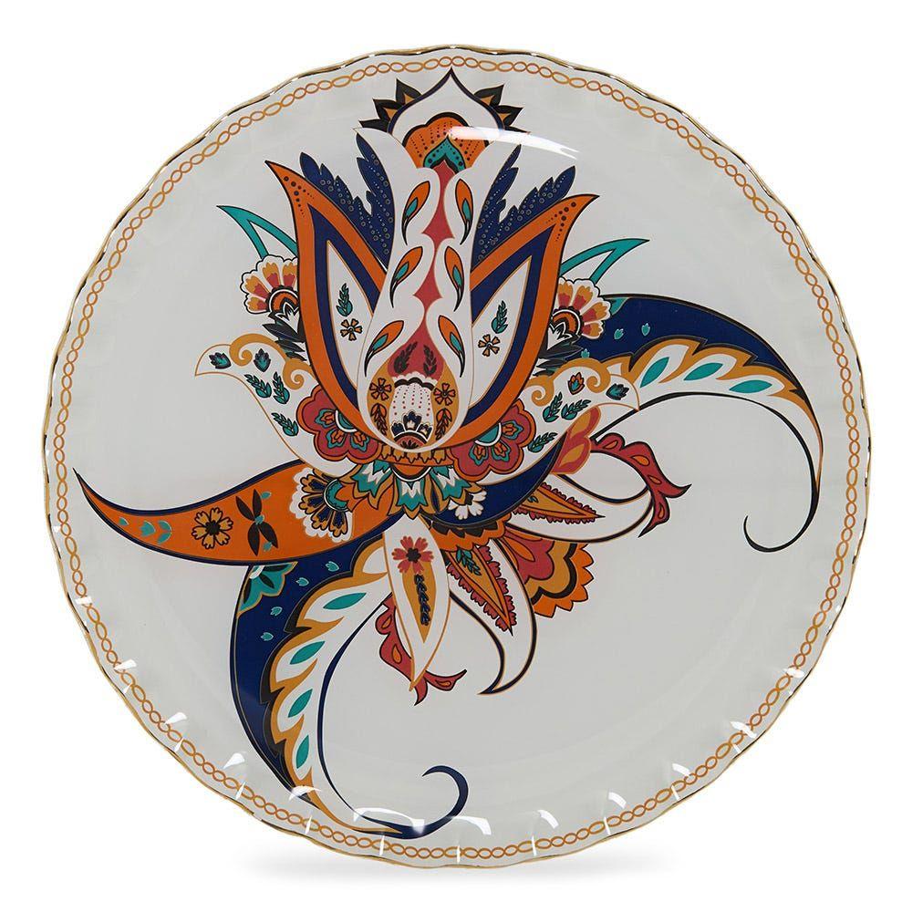 Jive Anemon Plate, Multicolour - 31 Cm