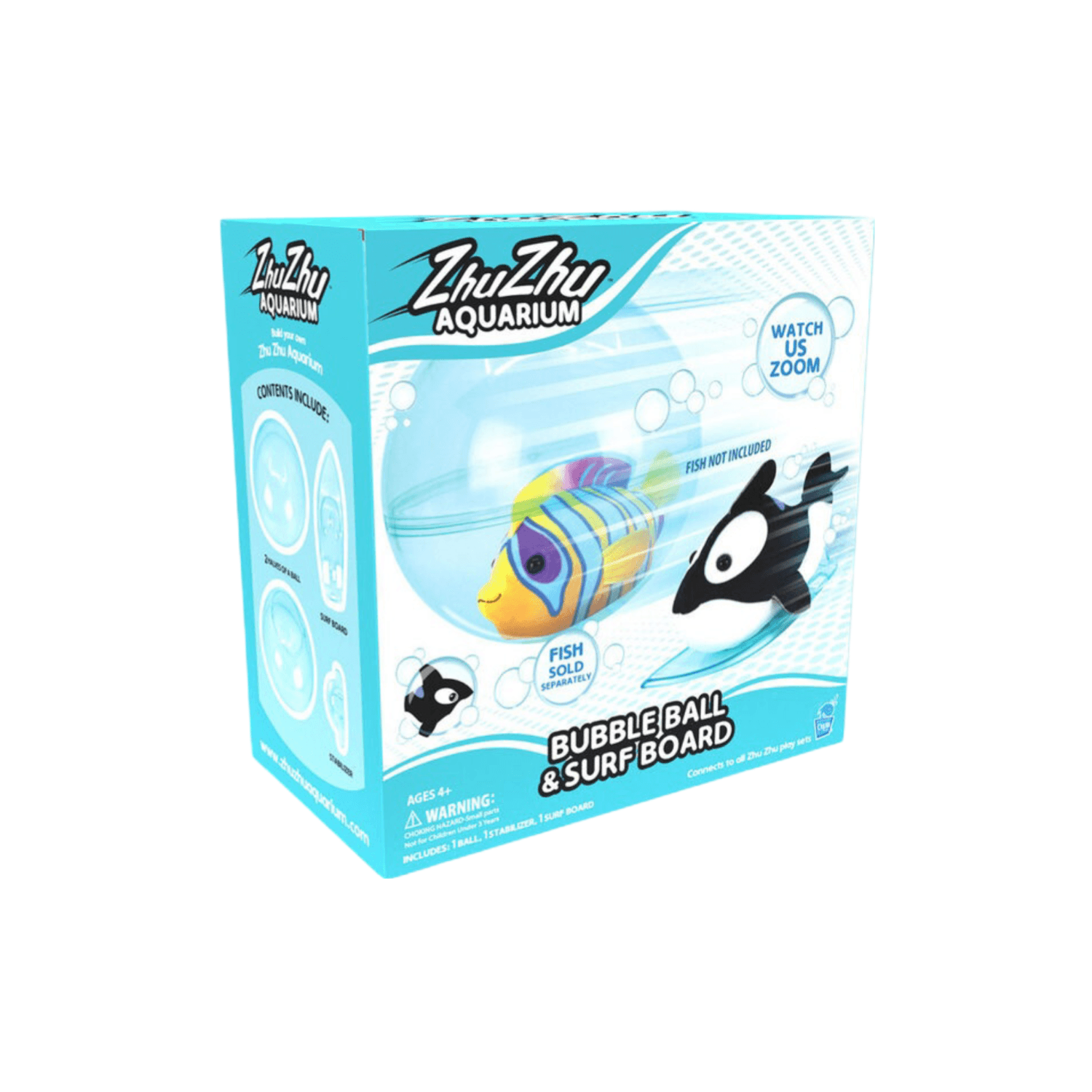 Zhuzhu Pets Aqua Bubble Ball & Surfboard