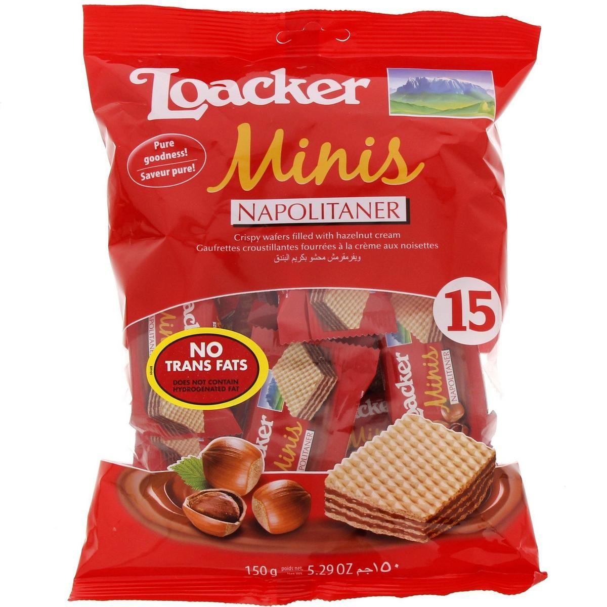 Loacker Minis Napolitaner 150gr