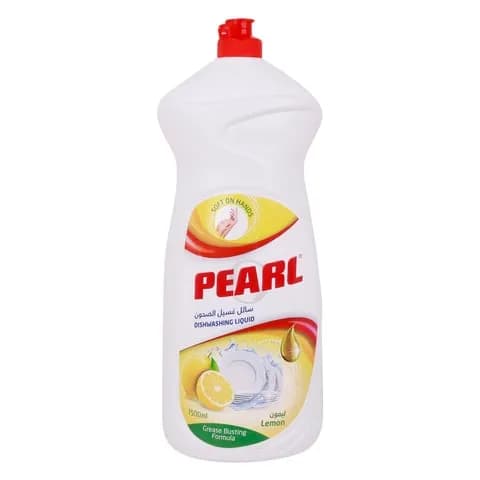 Pearl Dishwashing Liquid Lemon 1.5L