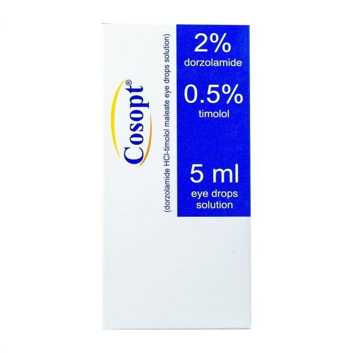 Cosopt Opthalmic Solution 5 Ml