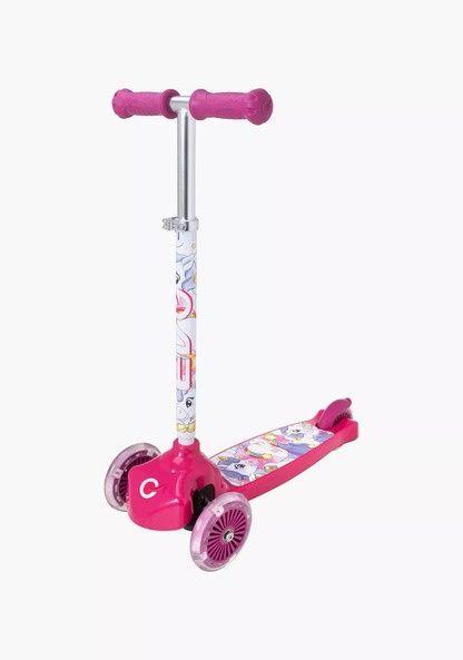 Evo Light Up Move N Groove Scooter - Pink