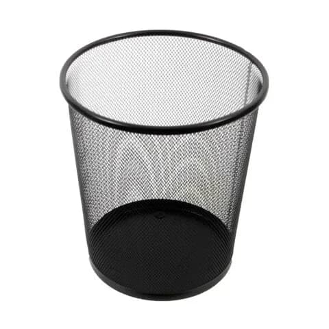 Maxi Mesh Waste Bin Black 9L