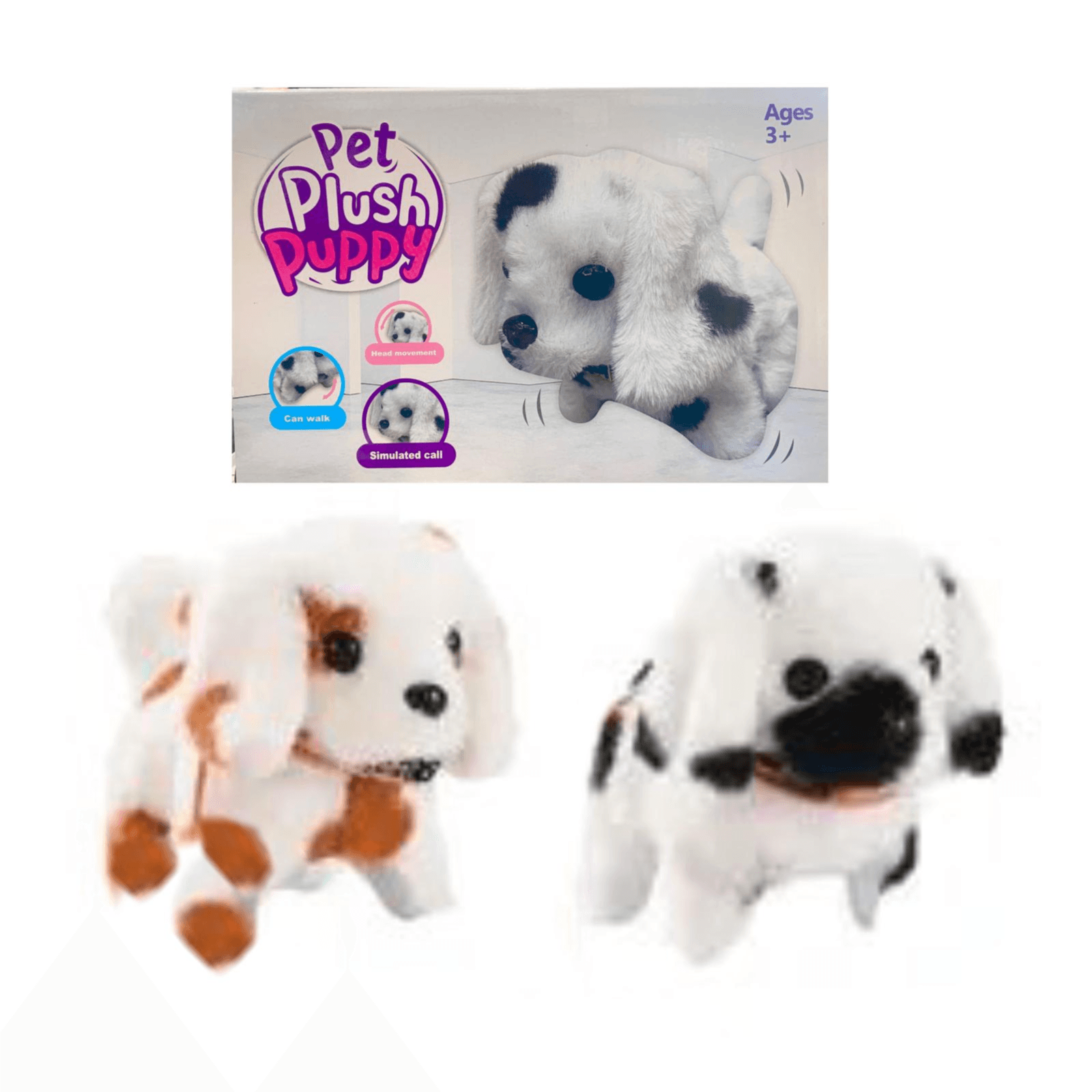 Pet Plush Puppy Is0323 Walking And Barking Toy