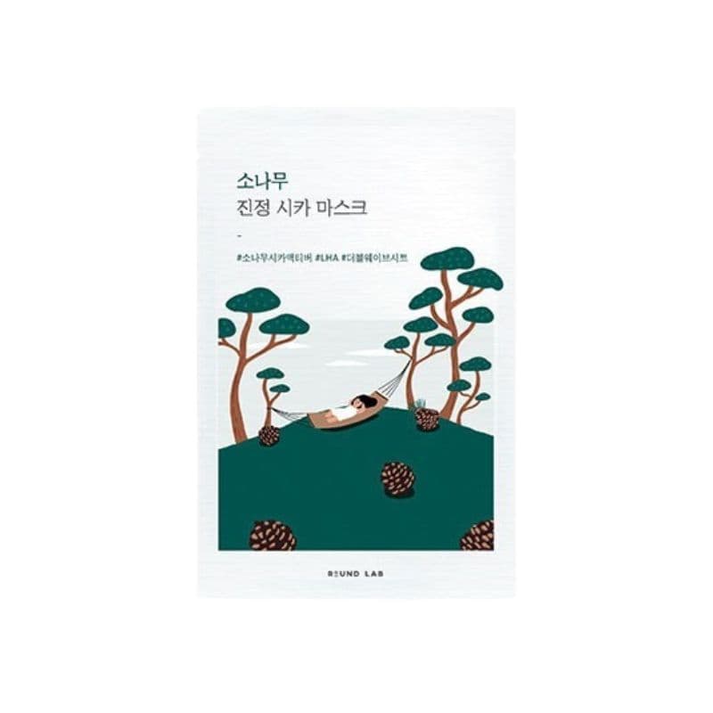 Round Lab Pine Calming Cica Mask Sheet 27Ml