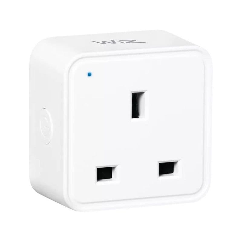 Wiz Smart Plug Type-G , App, & Voice Control, Sechduled And Automate, Energy Optimization
