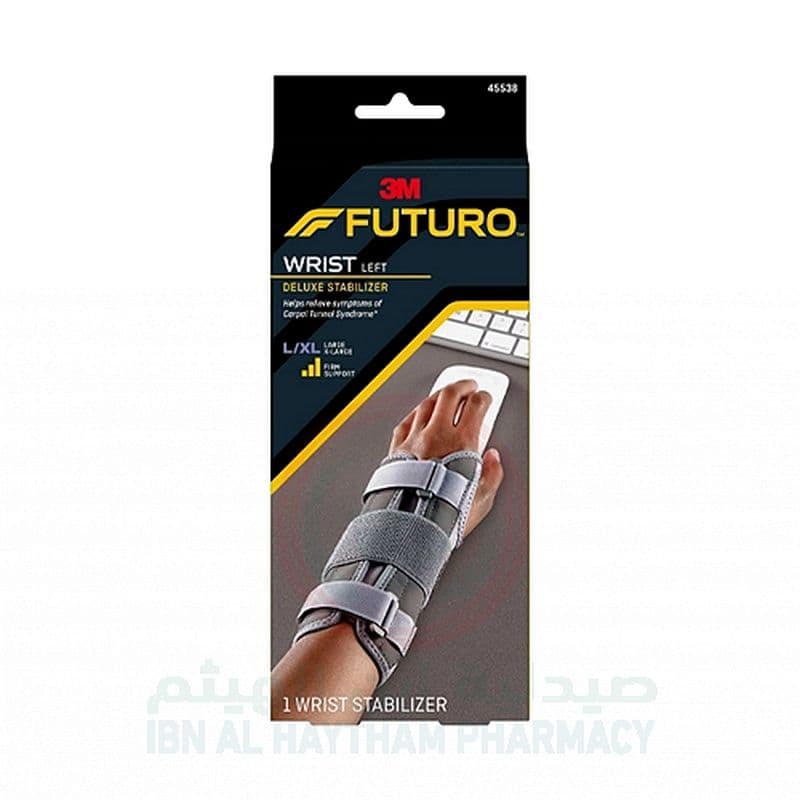 Futuro Deluxe Wrist Stabilizer- Left, S-M