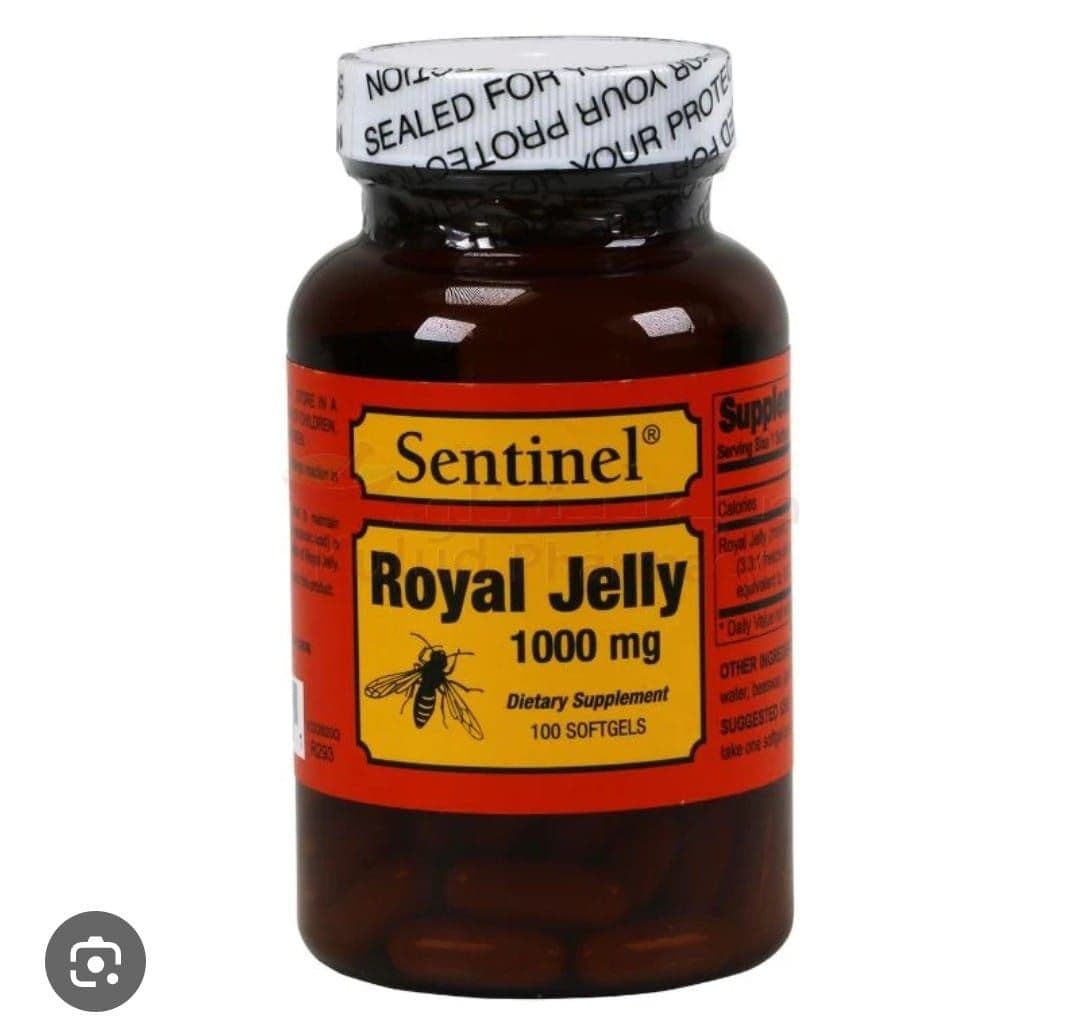 Sentinel Royal Jelly 1000 Mg Cap 50 S