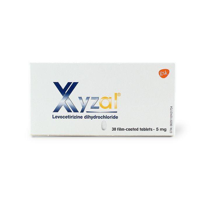 Xyzal 5Mg Tab 10X3 30'S