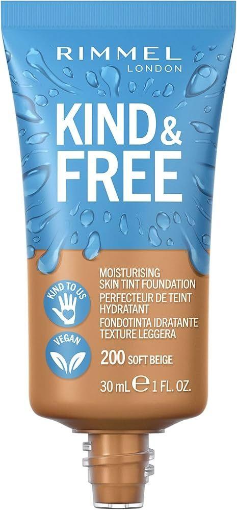 Rimmel London Kind & Free Moisturising Skin Tint Foundation 200 Soft Beige 30 Ml