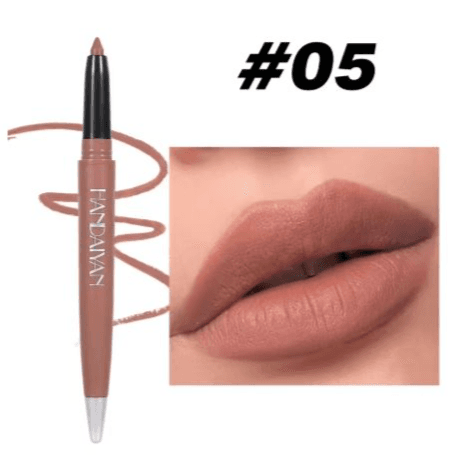 Matte Lip Crayon Velvet Lip Liner Waterproof Long Lasting Handaiyan 5