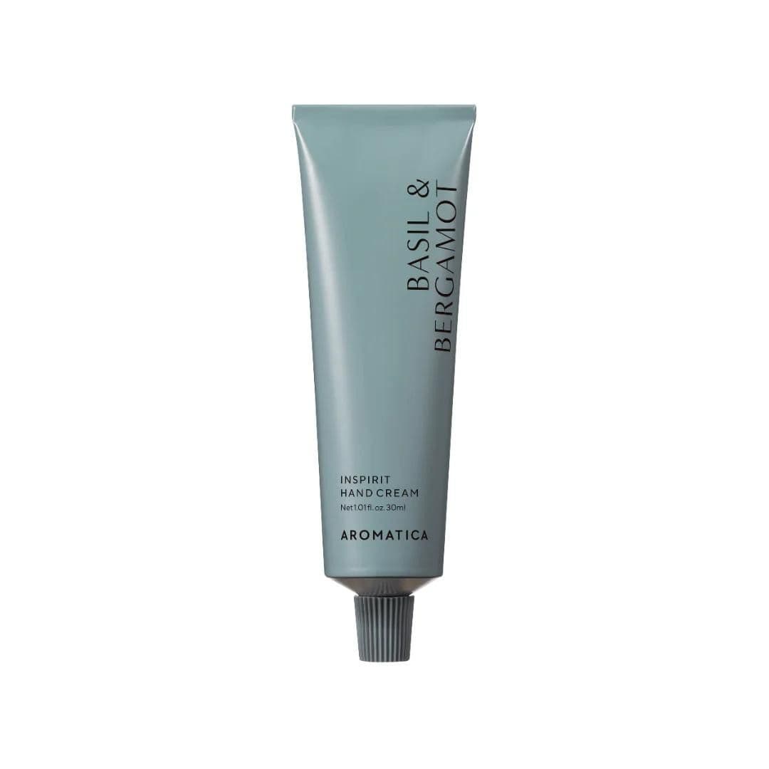 Aromatica Inspirit Hand Cream Basil & Bergamot 30Ml