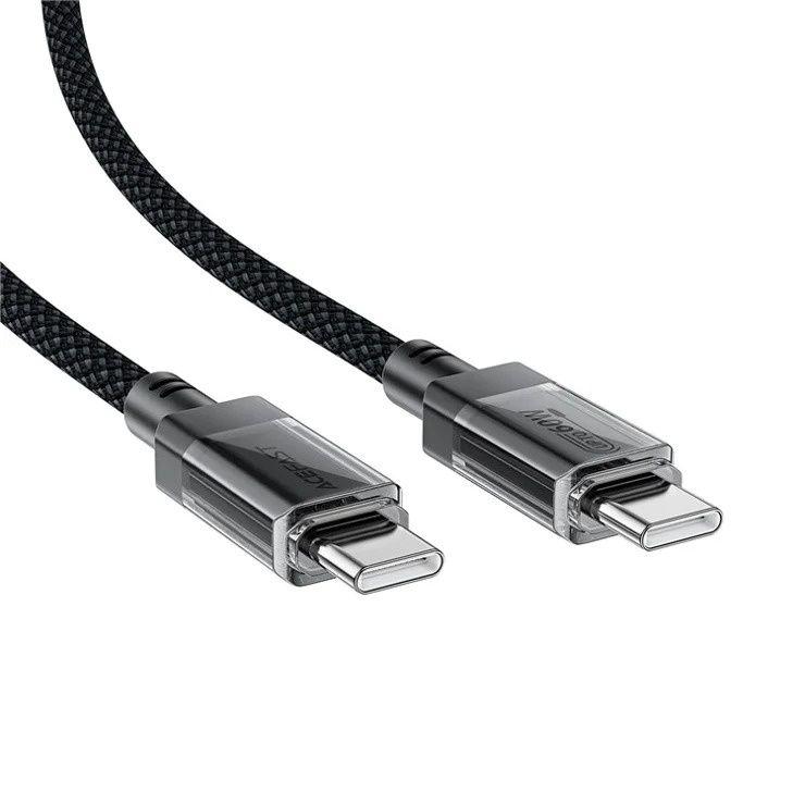 Acefast C12-03 Premium Fast Charging Nylon Braid Cable 1.2Mtr - Usb-C To Usb-C