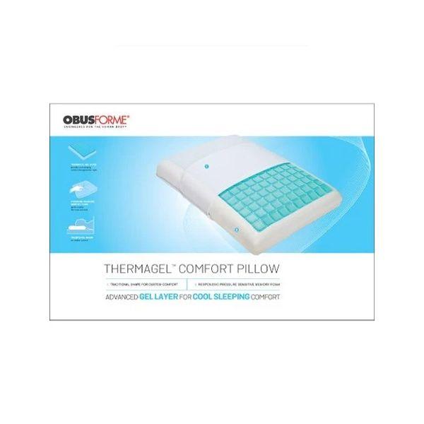 Obusforme Thermagel Memory Foam Contour Pillow