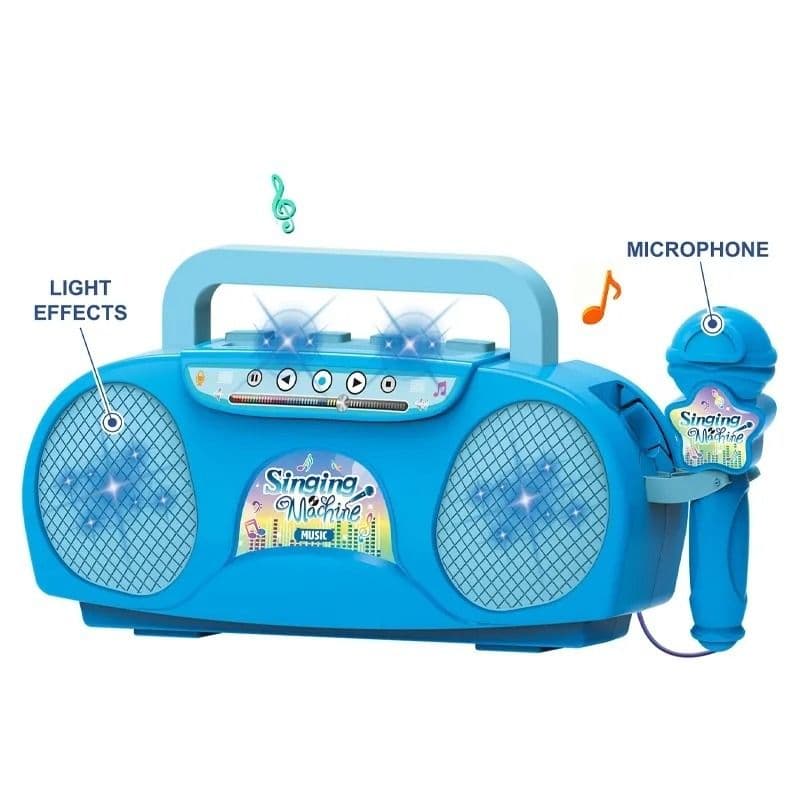 Singing Musical Set Toys Microphone Time For Kids No.16612