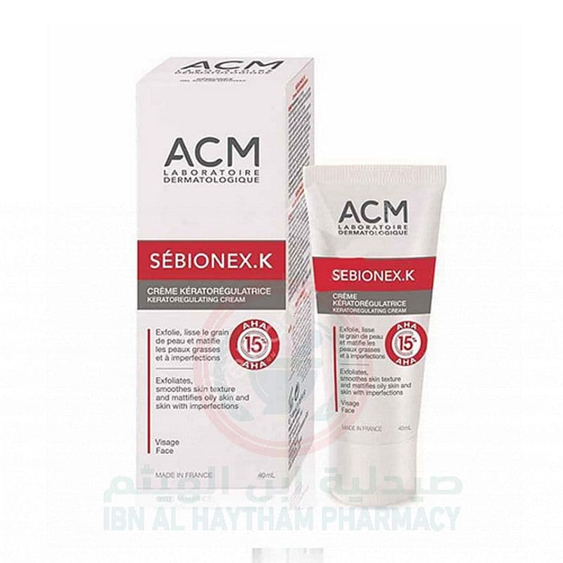 Acm Sebionex K Cream 40Ml