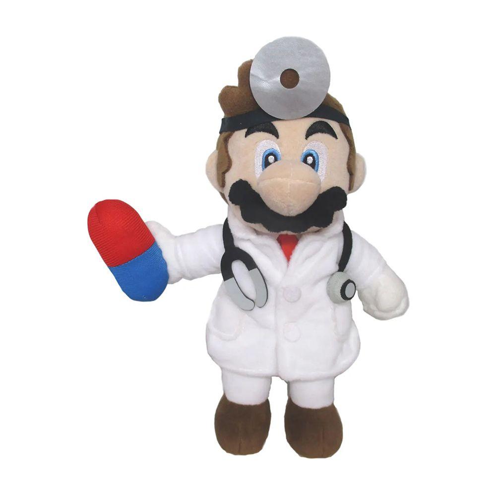 Super Mario Doctor Mario Plush Toy (24 cm)