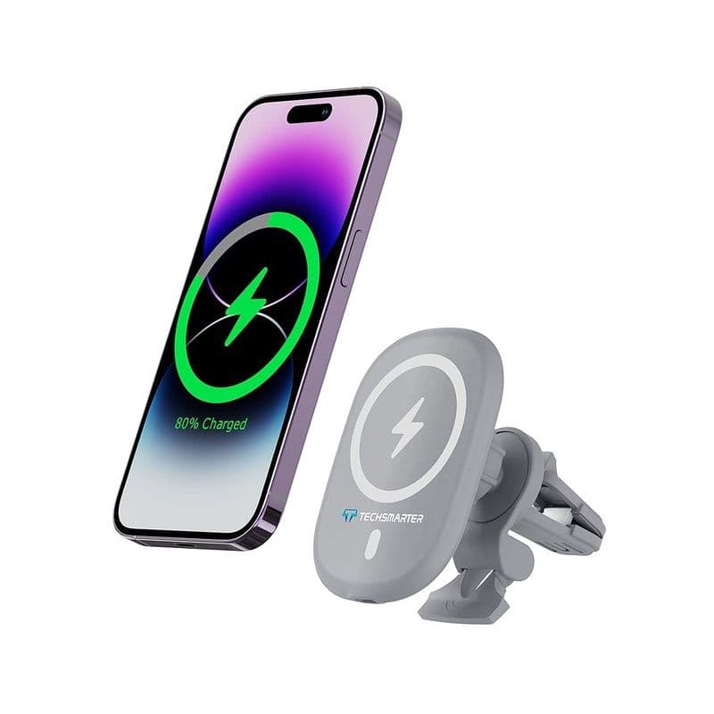 Magboost Magnetic Wireless Car Charger White