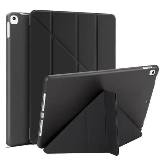 iPad 9 (10.2 Inch) Multi-Fold Smart Cover For iPad (7Th, 8Th, & 9Th Gen.) Black
