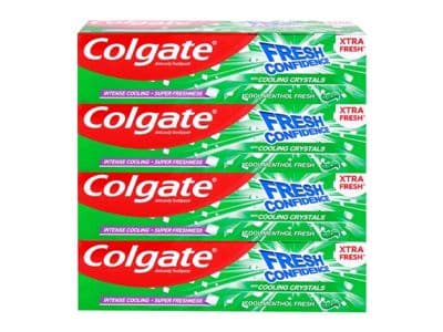 Colgate Fresh Confidence Green Toothpaste 4X75 Ml