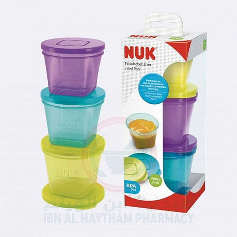 Nuk Food Pots