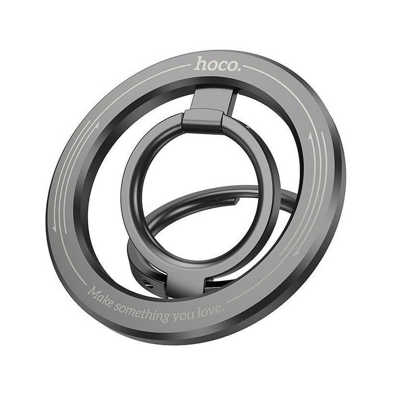 Hoco Gh2 Clever Magnetic Mobile Phone Ring Holder Black